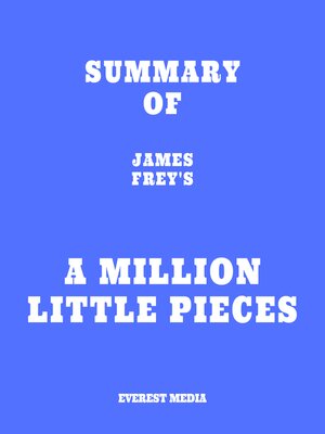 cover image of Summary of James Frey's a Million Little Pieces